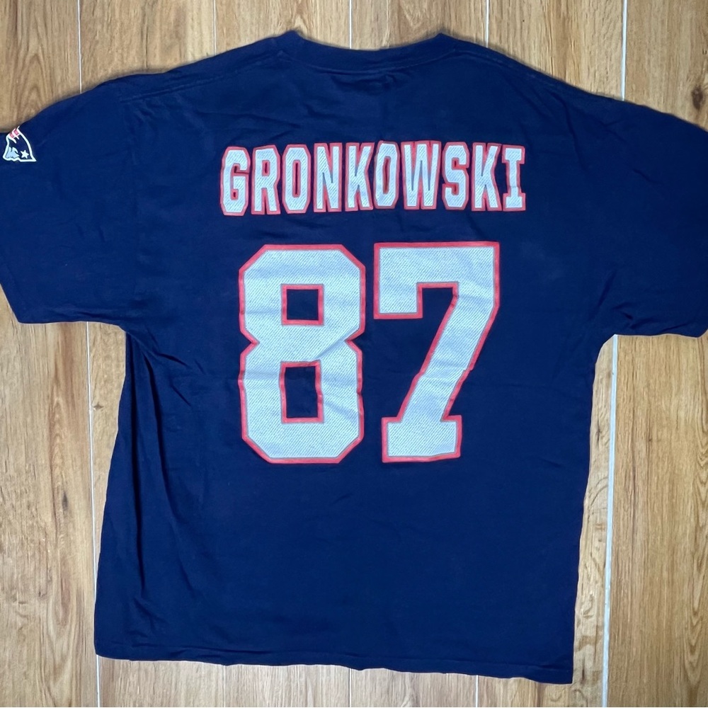 Gronkoswski GRONK Patriots Shirt Official XL 87 NFL